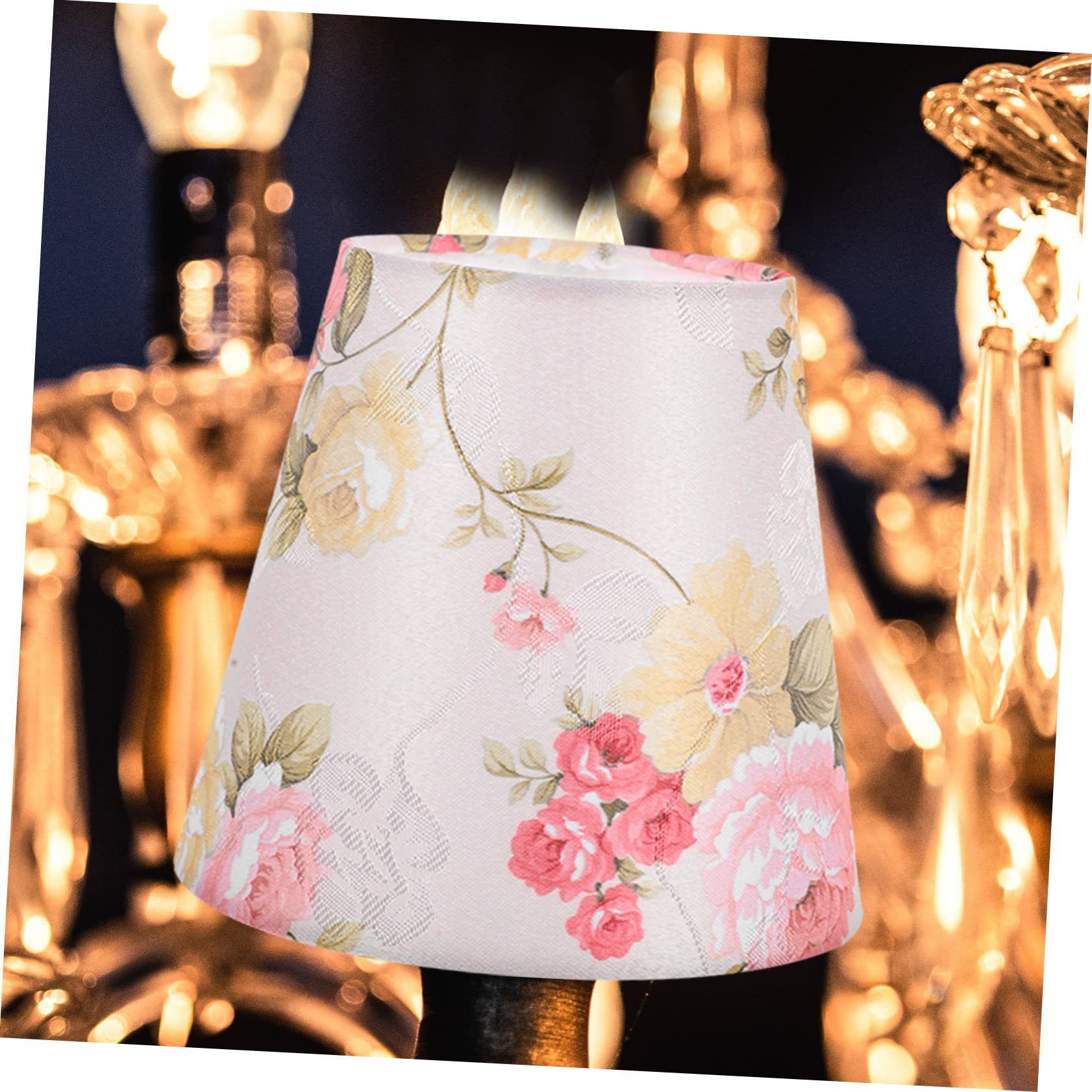 Amazon.co.jp: PAMINGONO ランプシェード 花柄 ランプカバー