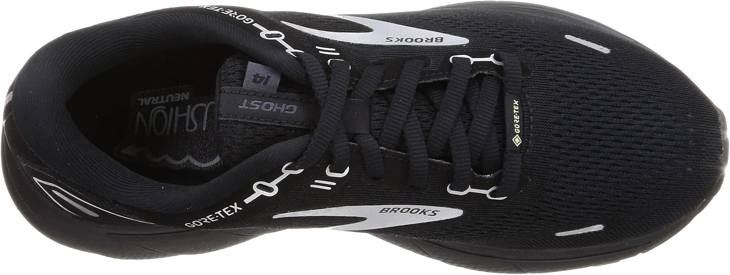 Amazon | [Brooks] スニーカー ゴースト 14 GTX ランニングシューズ