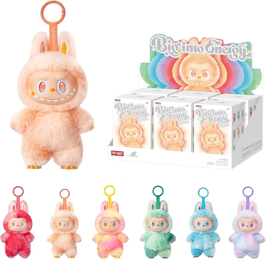 POP MART The Monsters Big Into Energy Series-Vinyl Plush Pendant