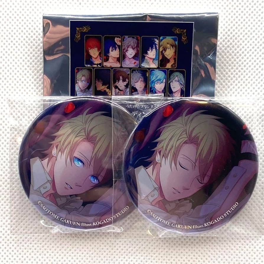 Amazon.co.jp: うたプリ 来栖翔 Sweets Vampire 缶バッジ2点 : おもちゃ