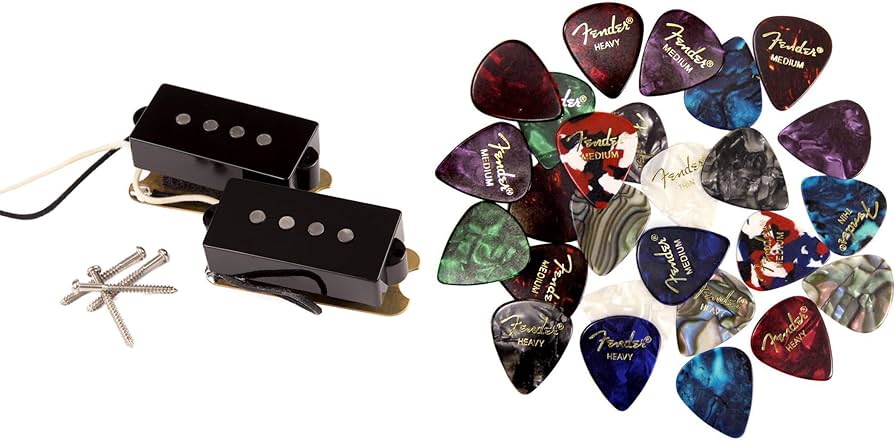 Amazon.com: Fender Custom Shop '62 Precision Bass Pickup Bundle