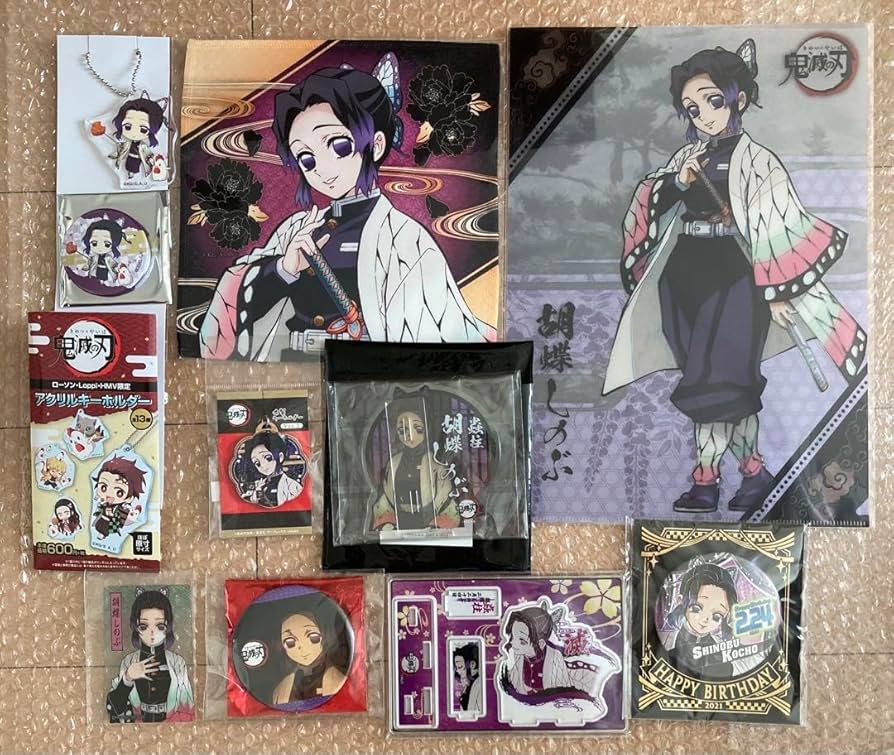 Amazon.co.jp: 鬼滅 胡蝶しのぶ グッズ まとめ売り : おもちゃ