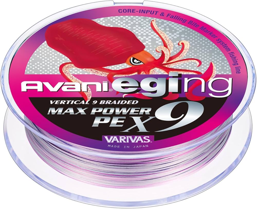 Amazon.co.jp: バリバス(VARIVAS) 9本撚り PEライン アバニ エギング