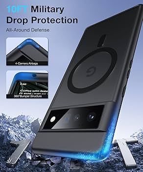 Amazon.com: FNDMIL [NO.1 Magnetic for Google Pixel 6 Pro Case with