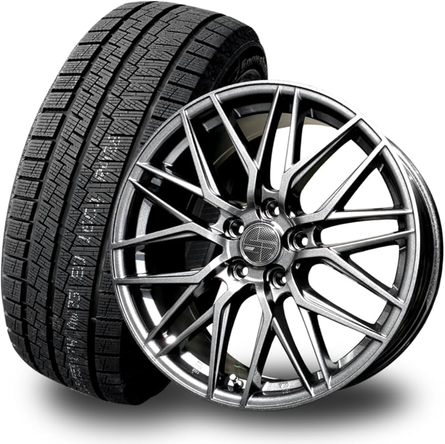 Amazon | 235/60R18 スタッドレスタイヤ&ホイール4本セット アリア