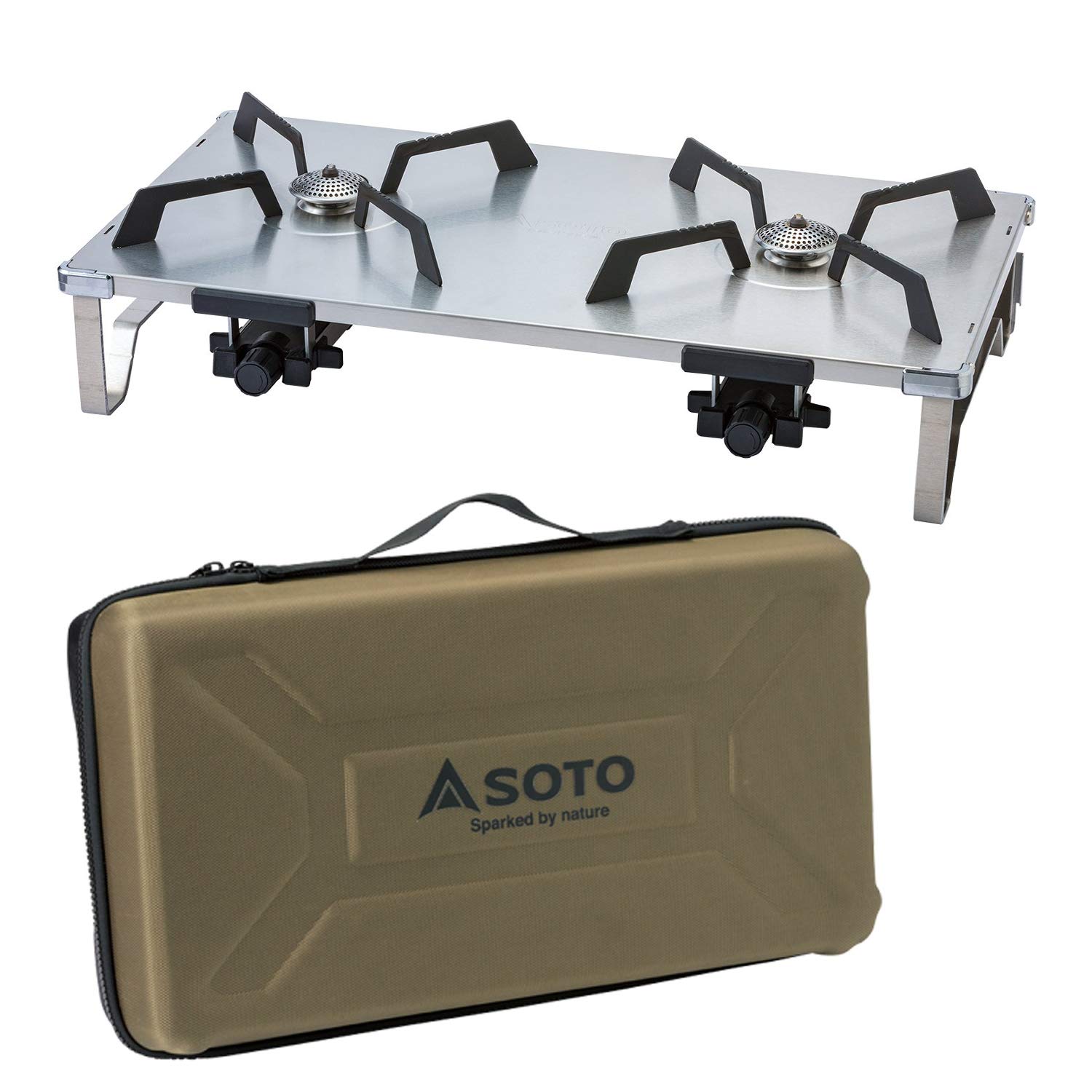 Amazon.co.jp: SOTO レギュレーター2バーナー GRID ST-526 ＋ 専用