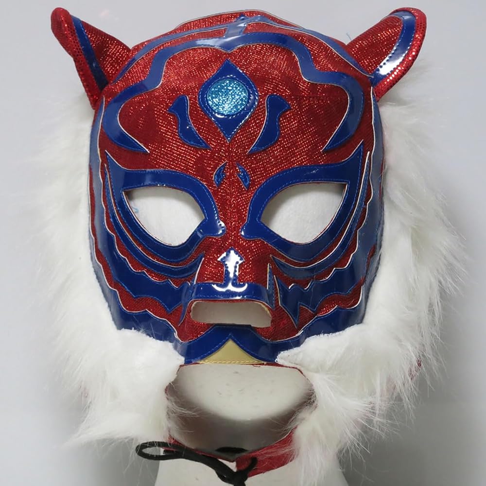 Amazon.co.jp: [Maskedmania] 【プロレスマスク】猛虎 伝説の虎 セミ