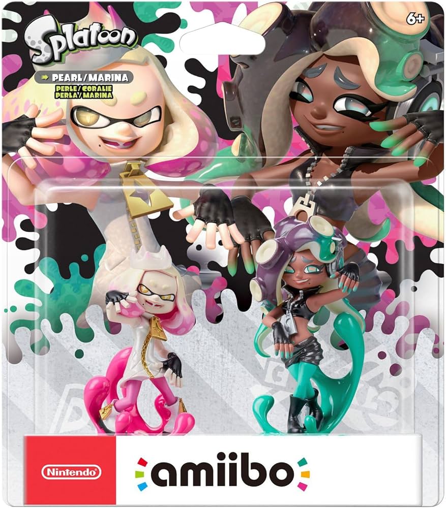 Amazon.com: Off the Hook Set amiibo - Pearl and Marina - Splatoon