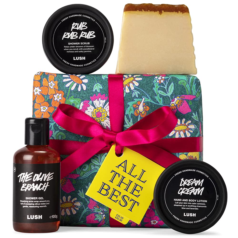 Amazon.co.jp: LUSH All The Best Gift Set with Shopper Included