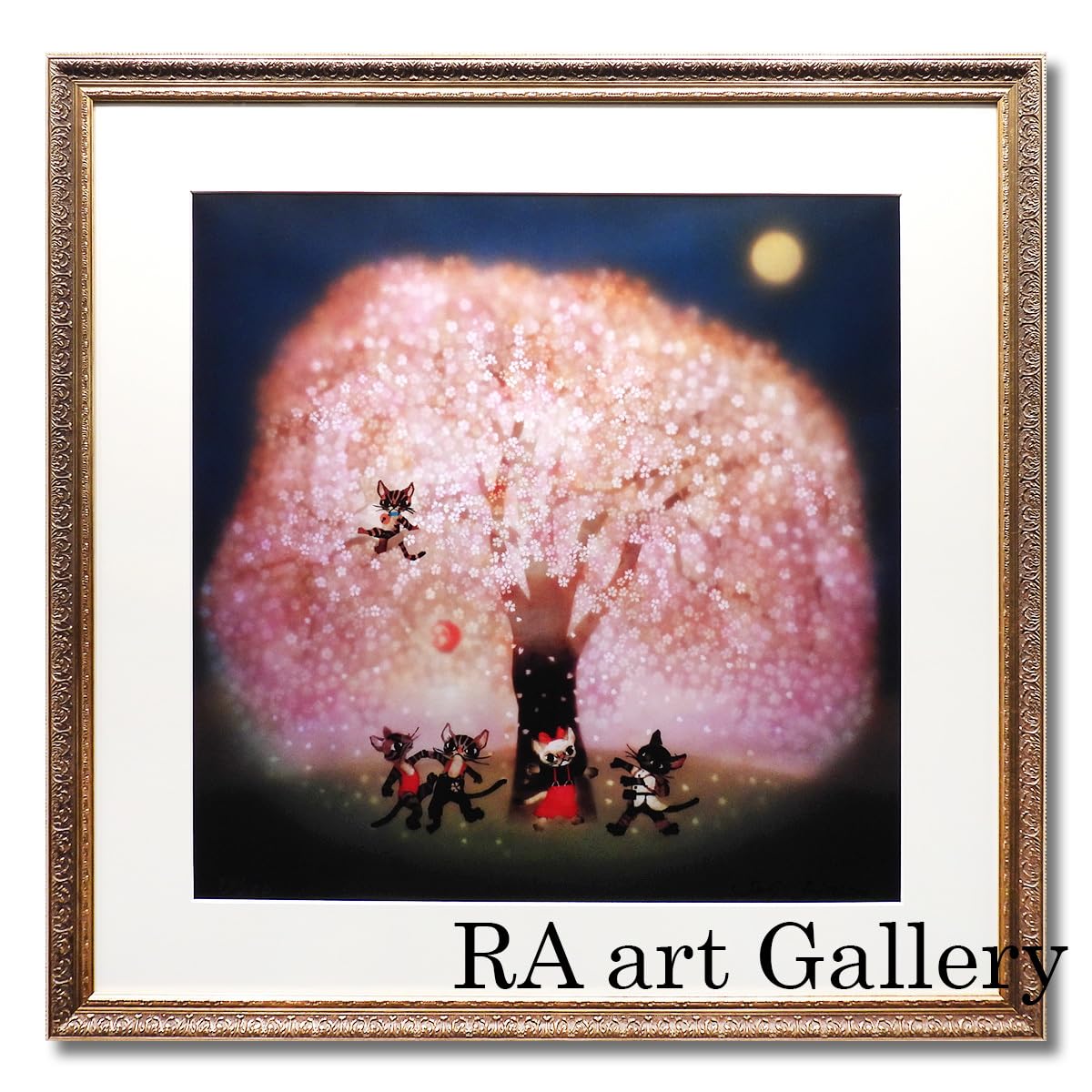 藤城清治 真夜中の工場 証明書付 426/800 ダイヤモンドスクリーニング