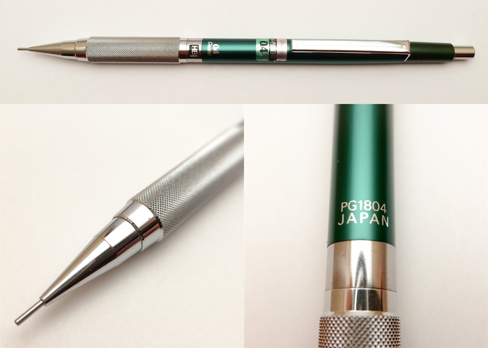 Amazon.co.jp: ぺんてる シャープペン グラフペンシル (0.4mm PG1804