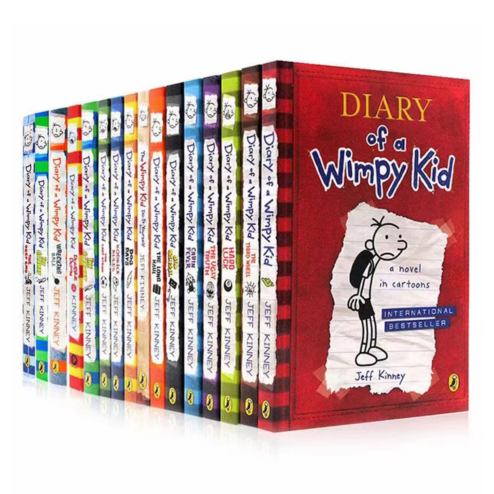 Amazon.co.jp: diary of a Wimpy Kid 16冊 箱入りセット 完全