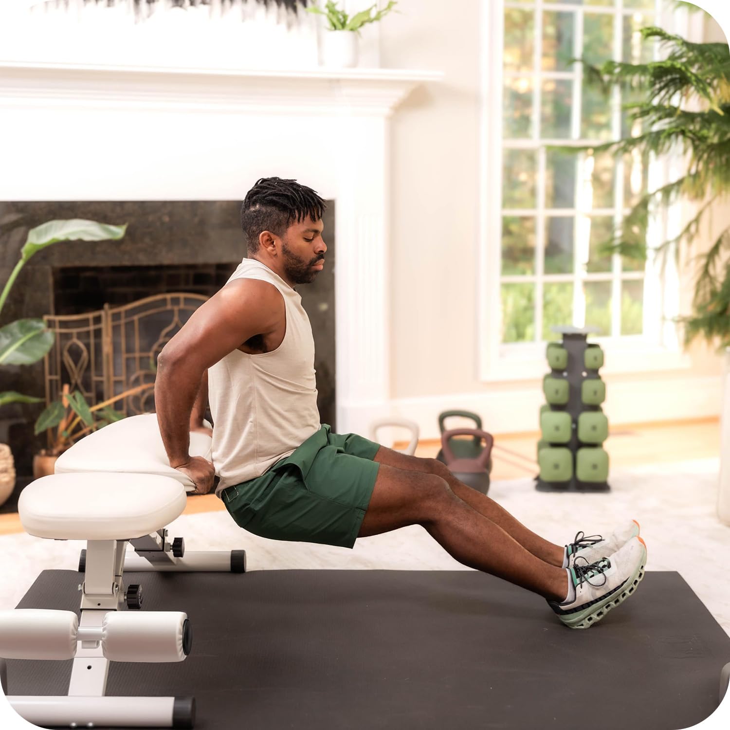 Amazon.co.jp: WeGym トレーニングベンチ 家庭用 可変式 インクライン