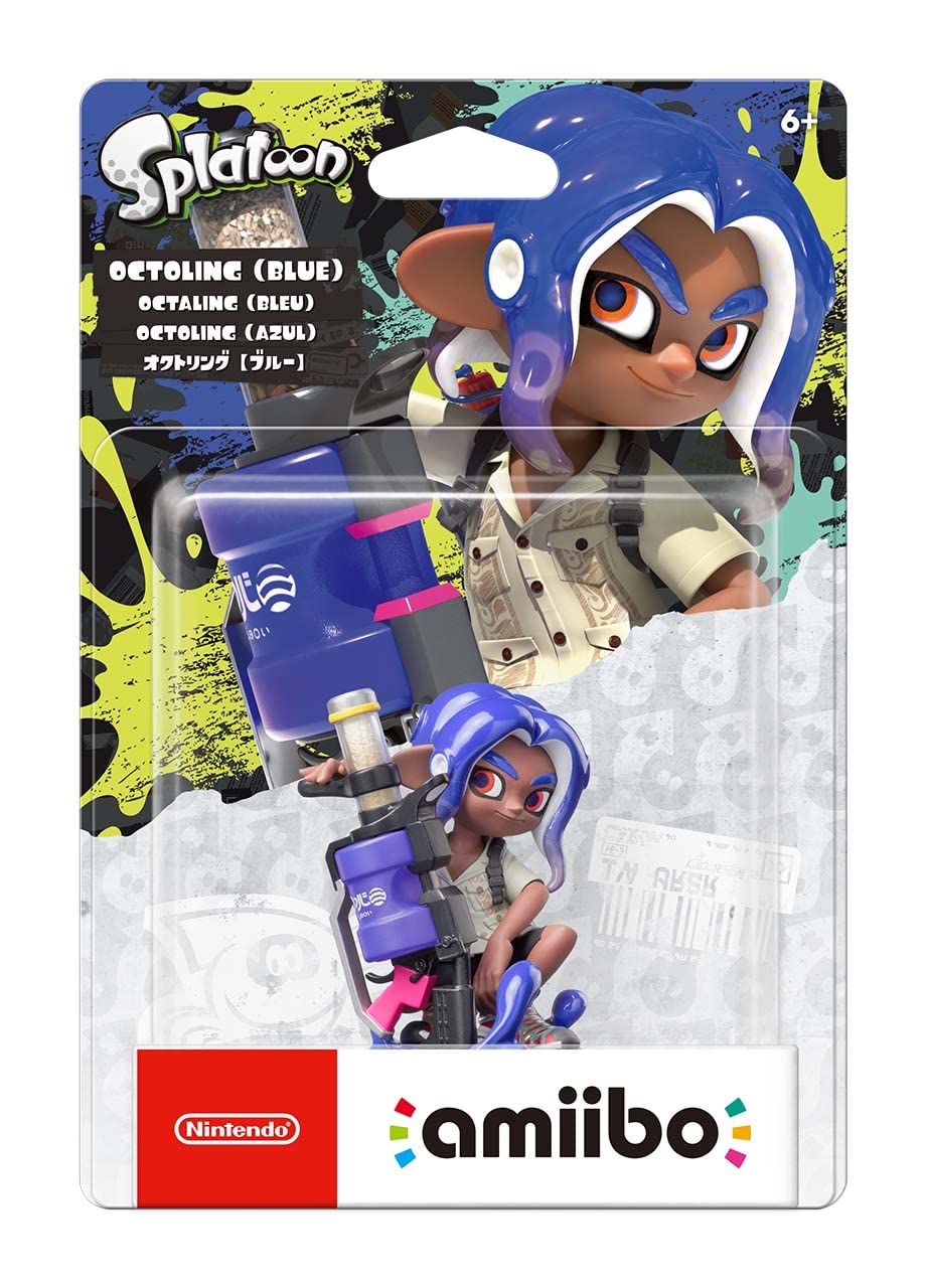 スプラトゥーン3 amiibo タコ タコボーイ コジャケ イエロー ブルー