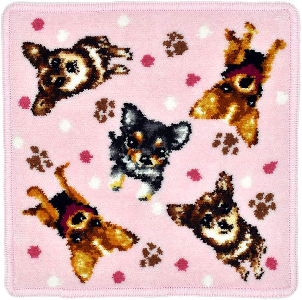 あしべ☆ ハンカチ19枚 パネル3枚 チワワちゃん柄 あしべ☆様専用