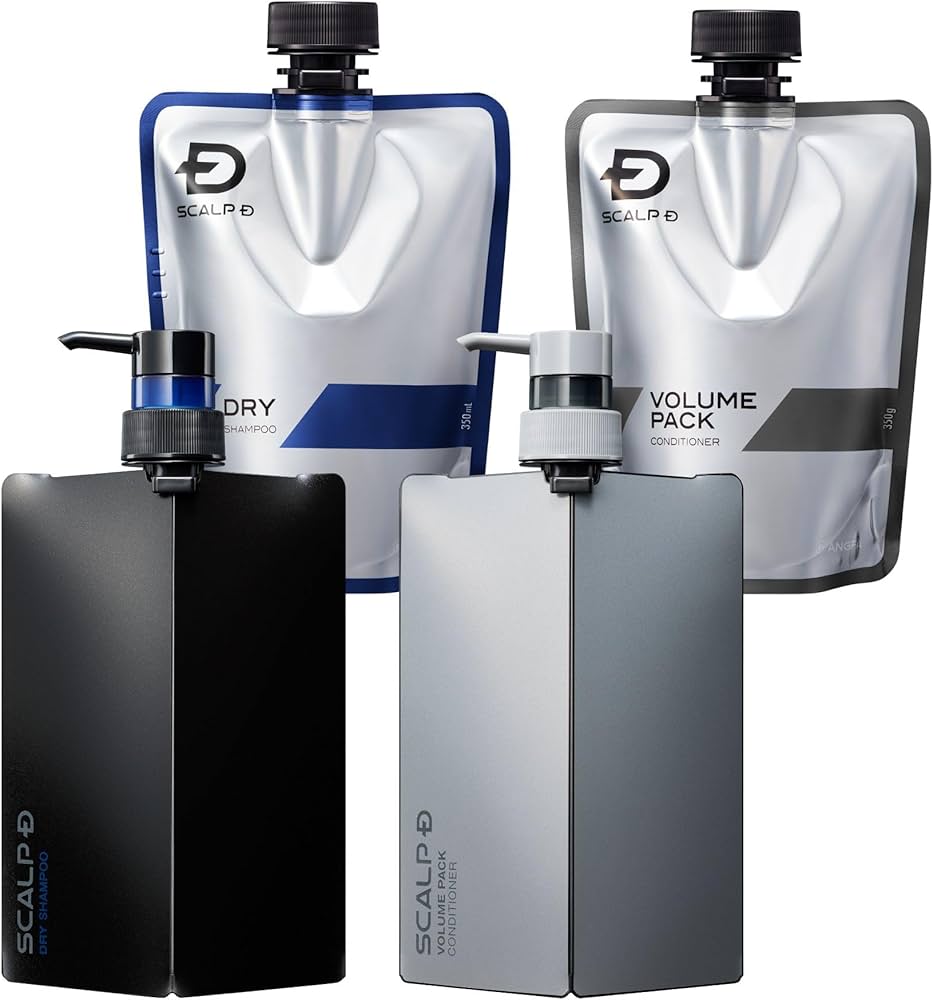 Amazon | スカルプD シャンプー メンズ ホルダー付き＋つけかえ用