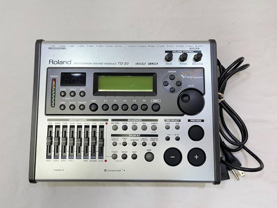 Amazon.com: Roland TD-20 V-Drum Percussion Sound Module : Musical