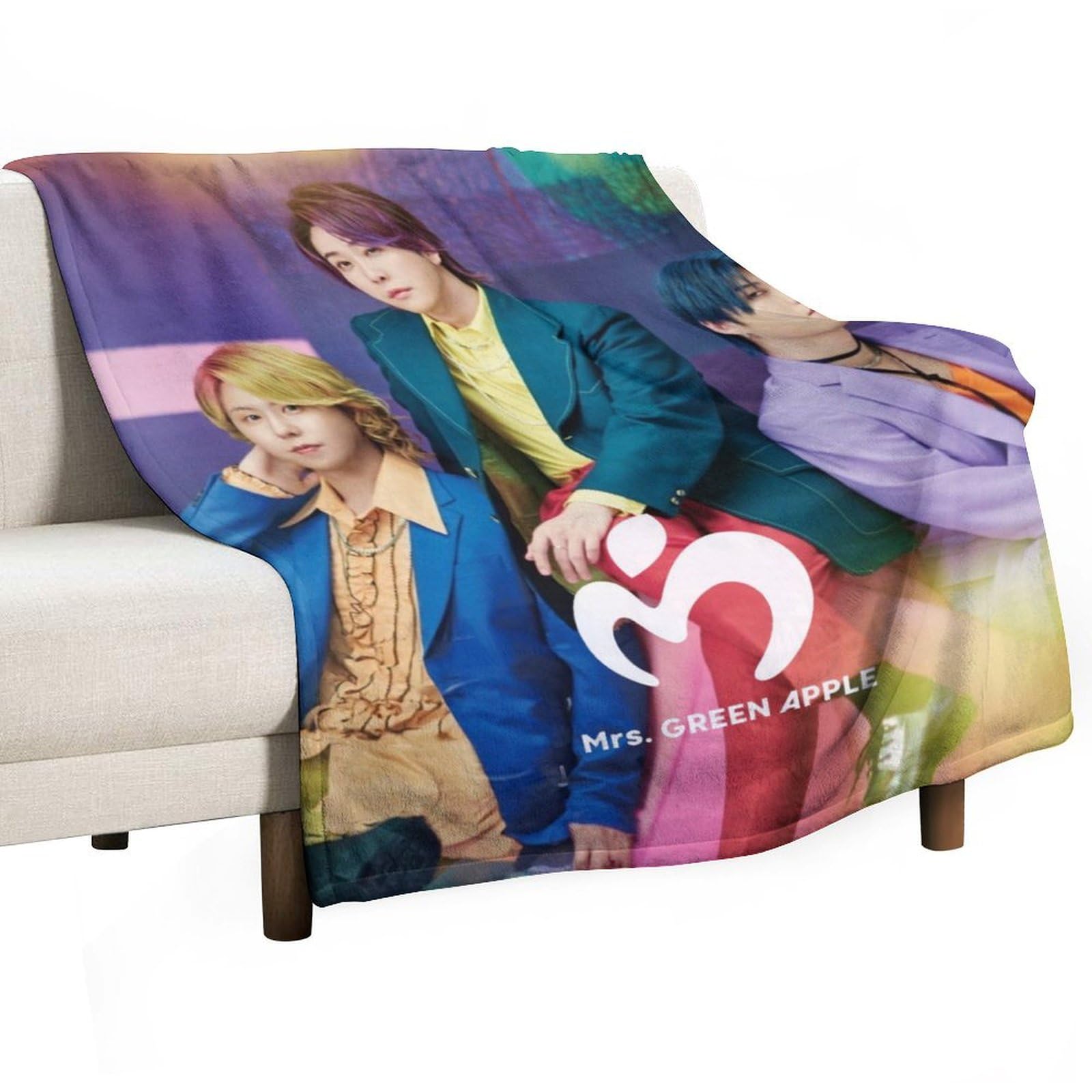 Amazon｜ミセス・グリーン・アップル 毛布 ブランケット ふわふわ 肌に
