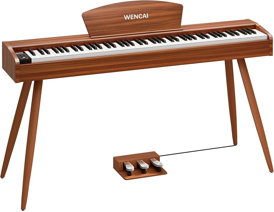 Amazon.com: WENCAI Digital Piano 88-Key Fully Weighted Keyboard