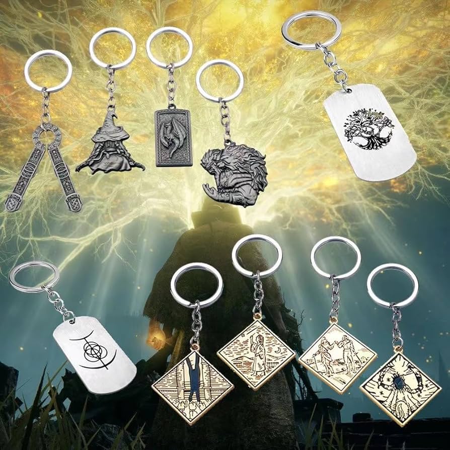 Amazon.co.jp: エルデンリング キーホルダー ネックレス アクセサリー