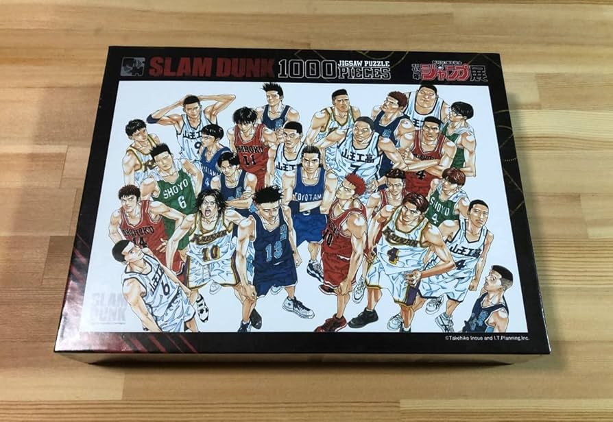 少年週刊ジャンプ50周年 SLAM DUNK 1000ピースジグソーパズル 少年週刊