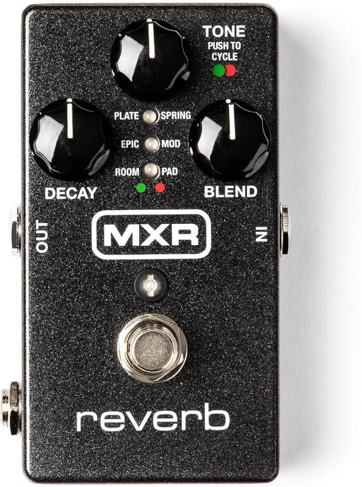 Amazon.com: MXR M300 Reverb Electric Guitar Effects Pedal Hi-Fi