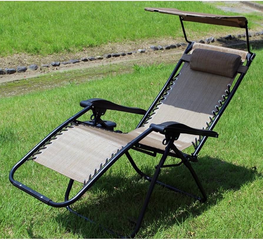 ウォールマート キャノピーリクライニングチェア 無段階調整 屋根