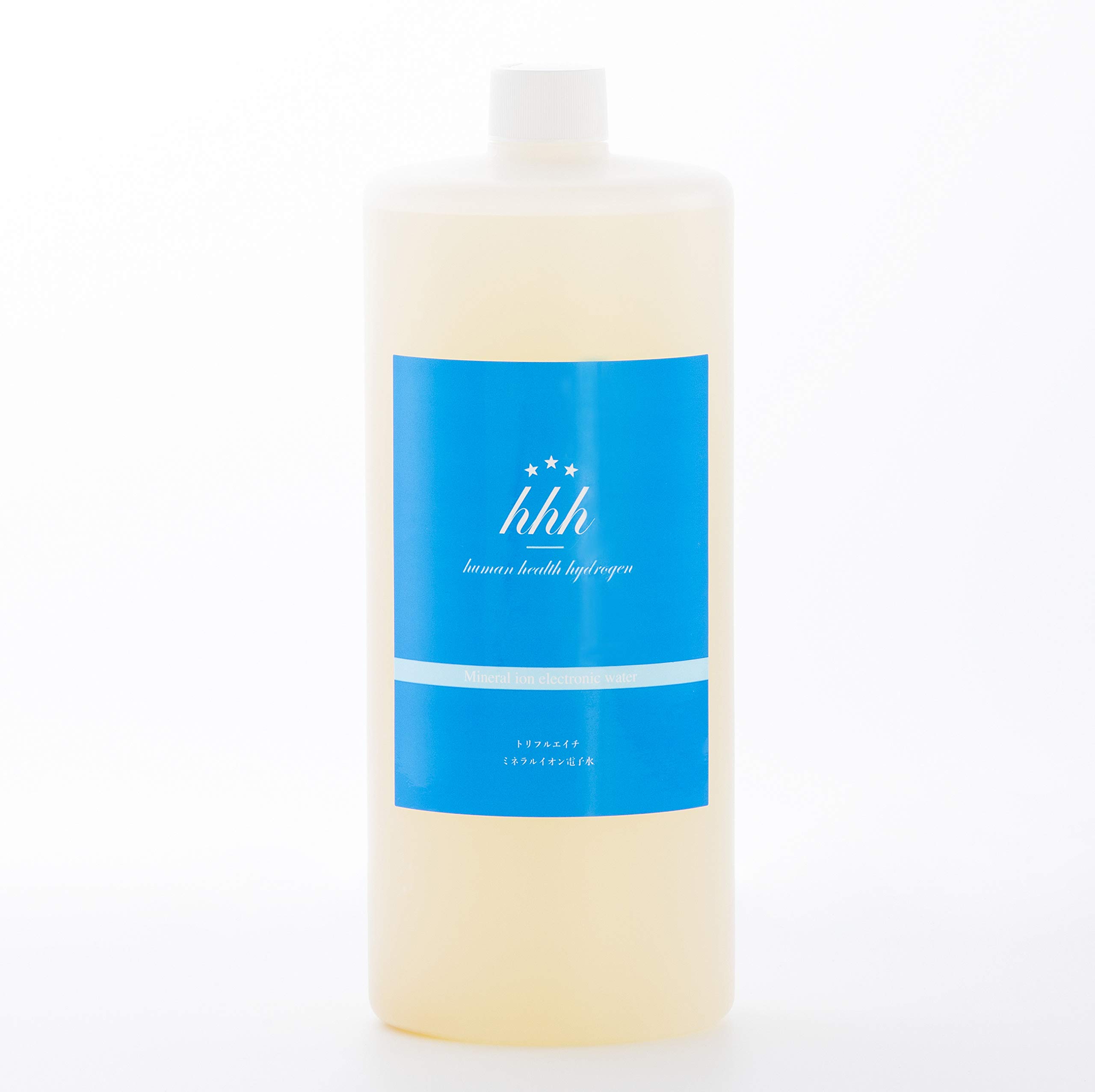 Amazon.co.jp: hhh トリプルエイチ ミネラルイオン電子水 1000ml