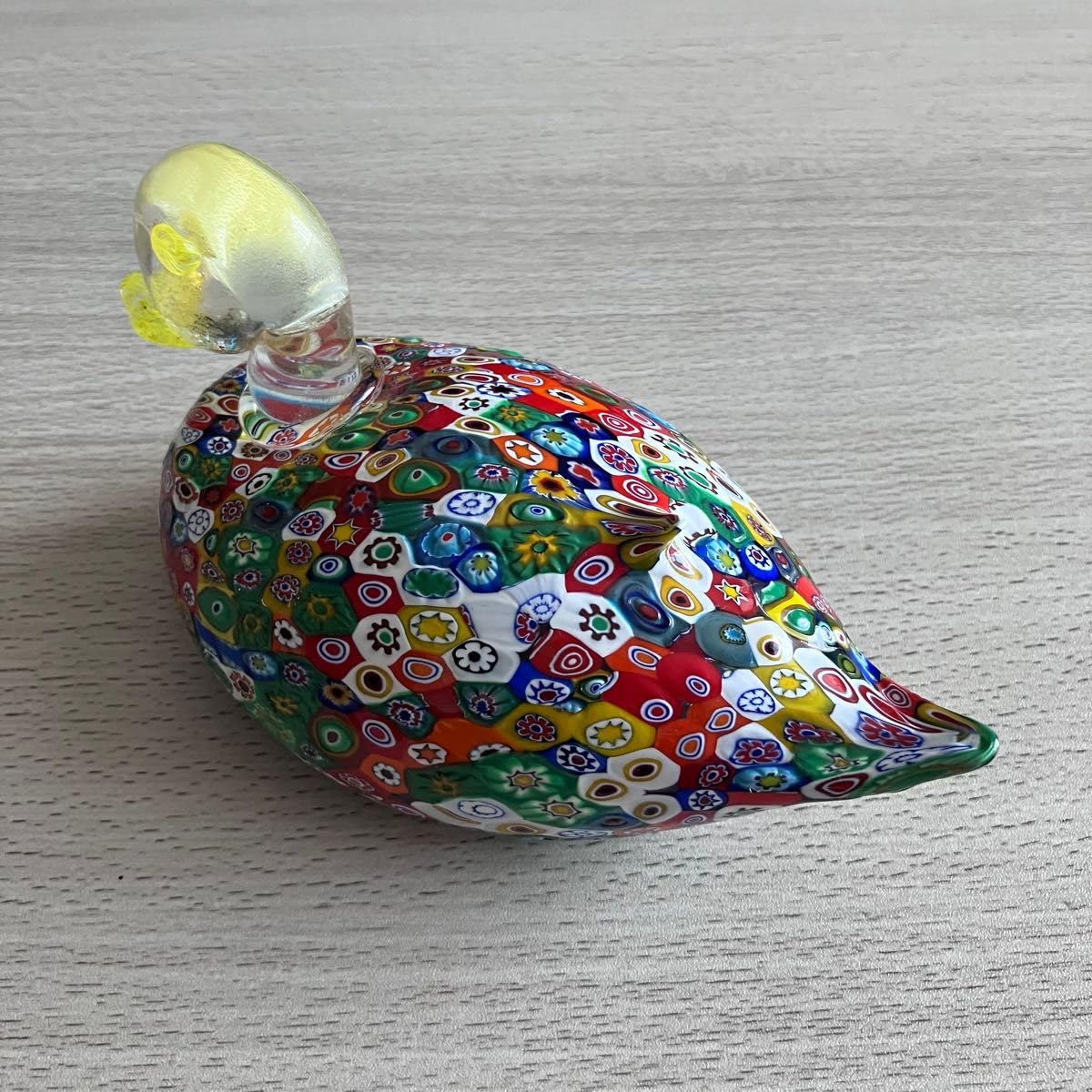 鳥 ガラス置物 硝子細工 ベネチアングラス ヴェネチアムラーノ murano