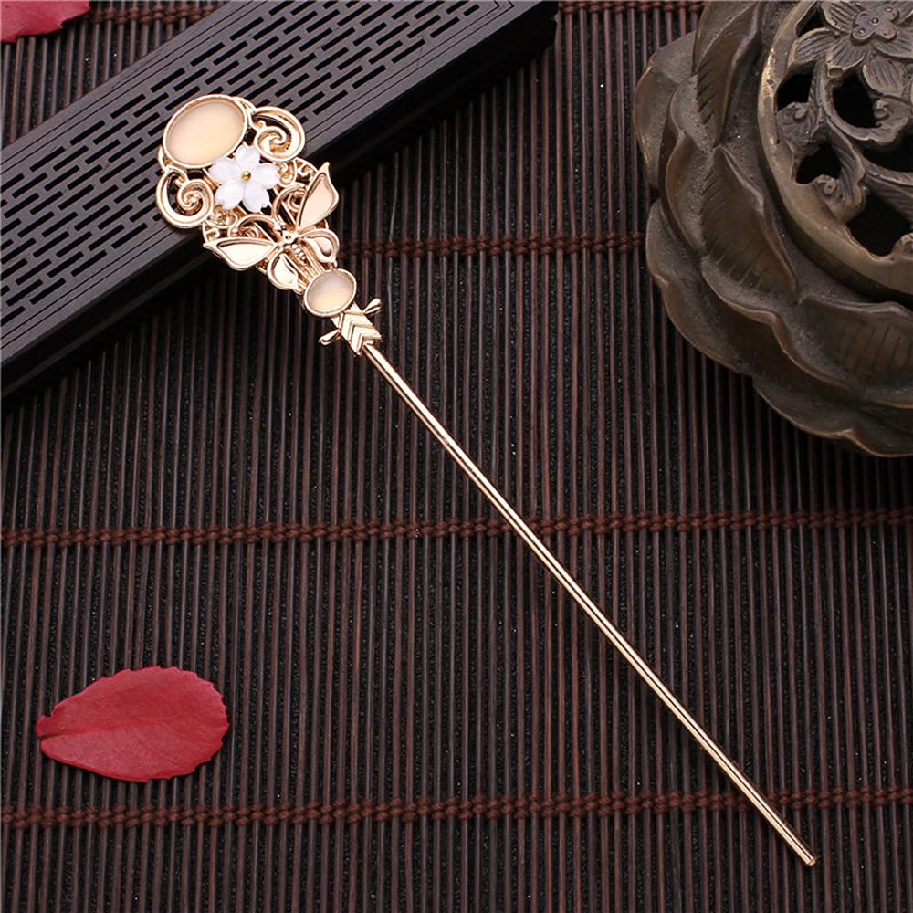 Amazon.co.jp: ヘアピン 簪 かんざし 中華風 髪飾り 一本 簪