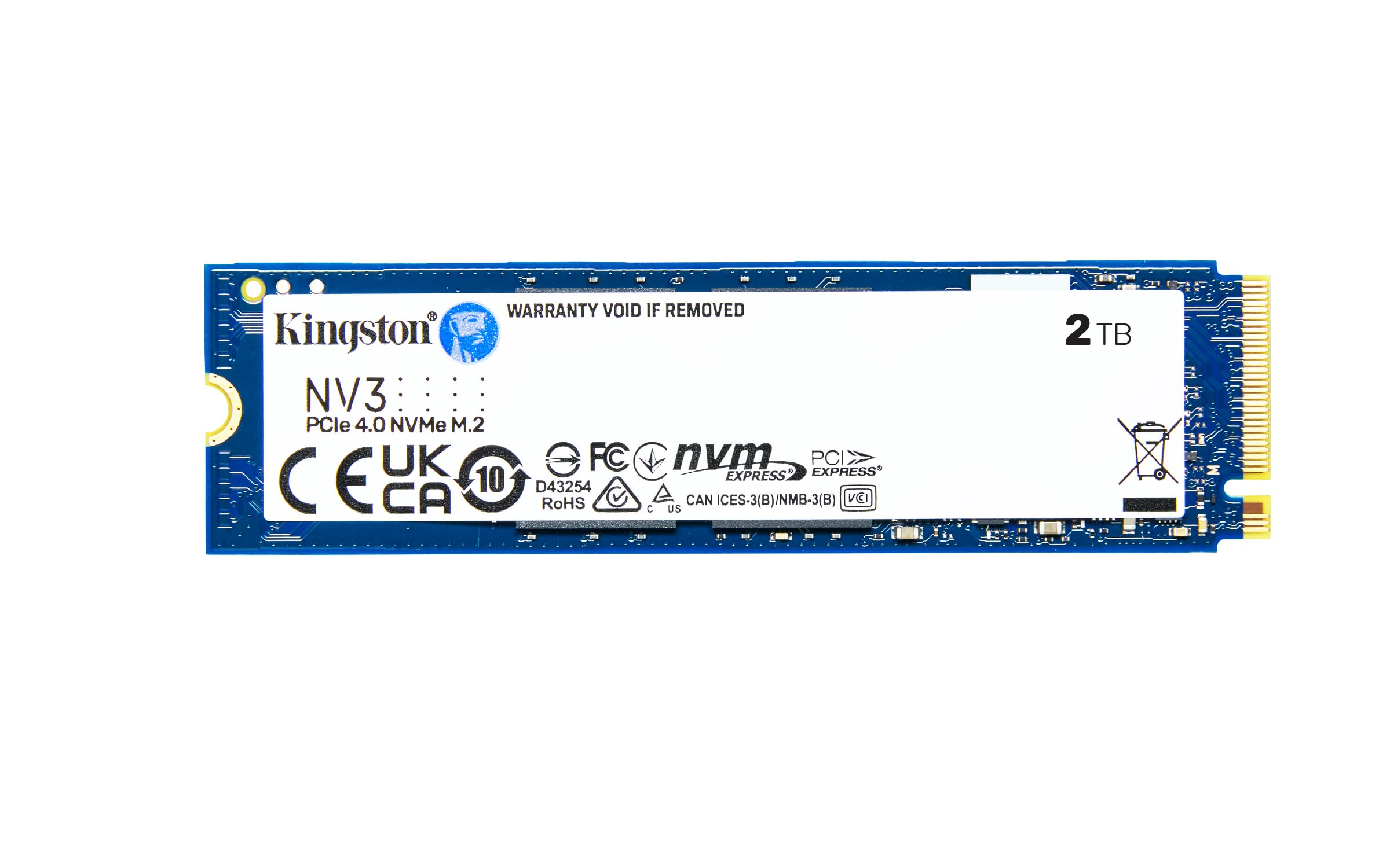 Amazon.com: Kingston NV3 2TB M.2 2280 NVMe SSD | PCIe 4.0 Gen 4x4