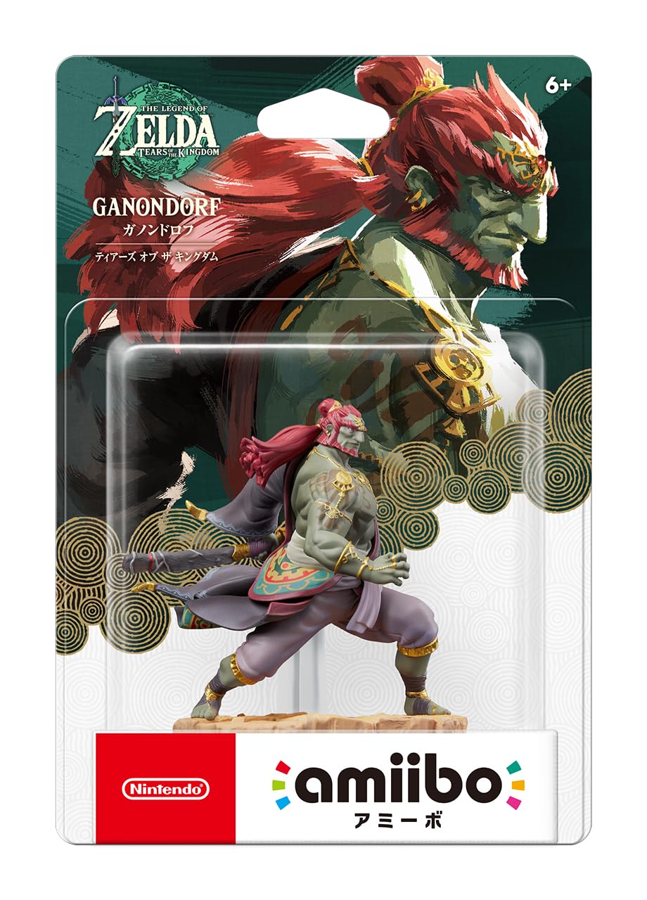 Amazon.com: amiibo - Ganondorf (Tears of the Kingdom) - The Legend