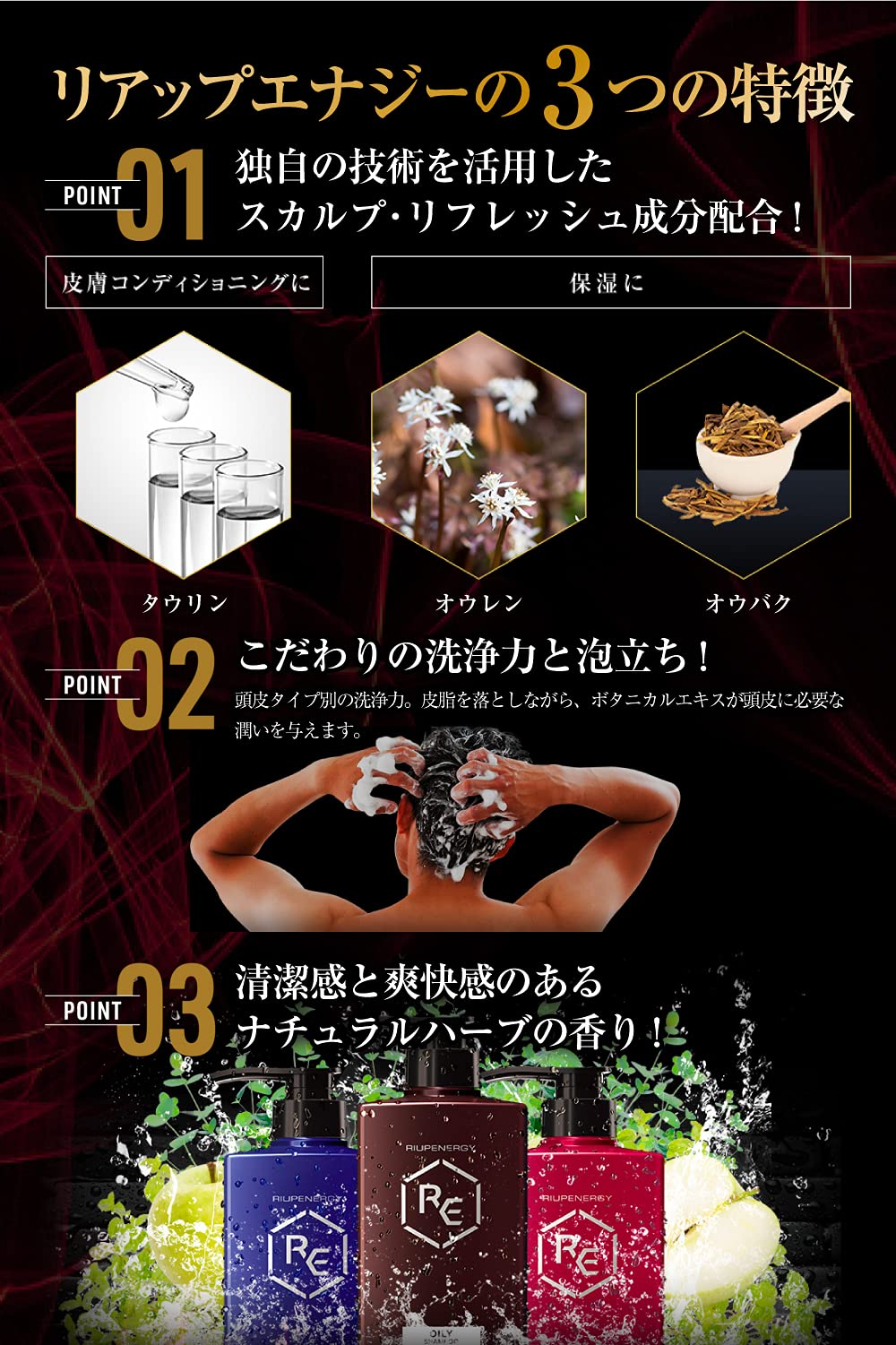 Amazon | リアップエナジー薬用スカルプシャンプー オイリー