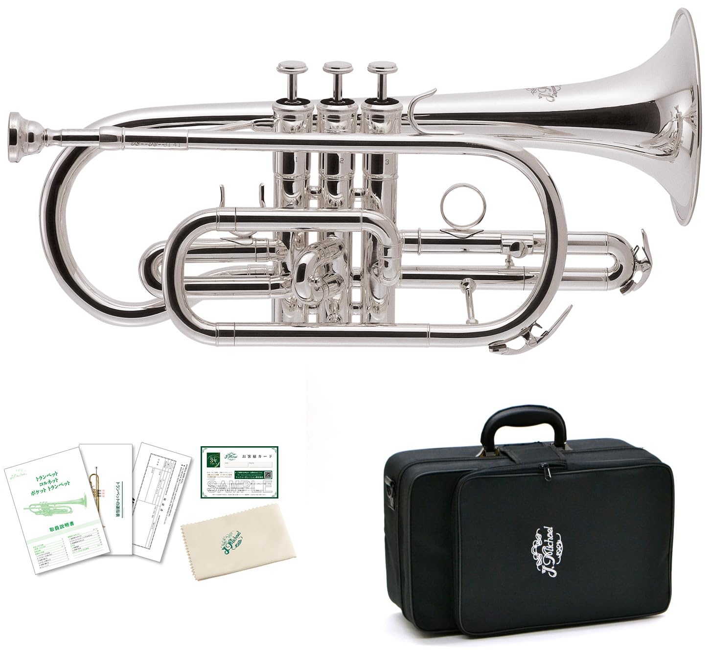 Amazon.co.jp: Jマイケル コルネット CT-470S : Musical Instruments