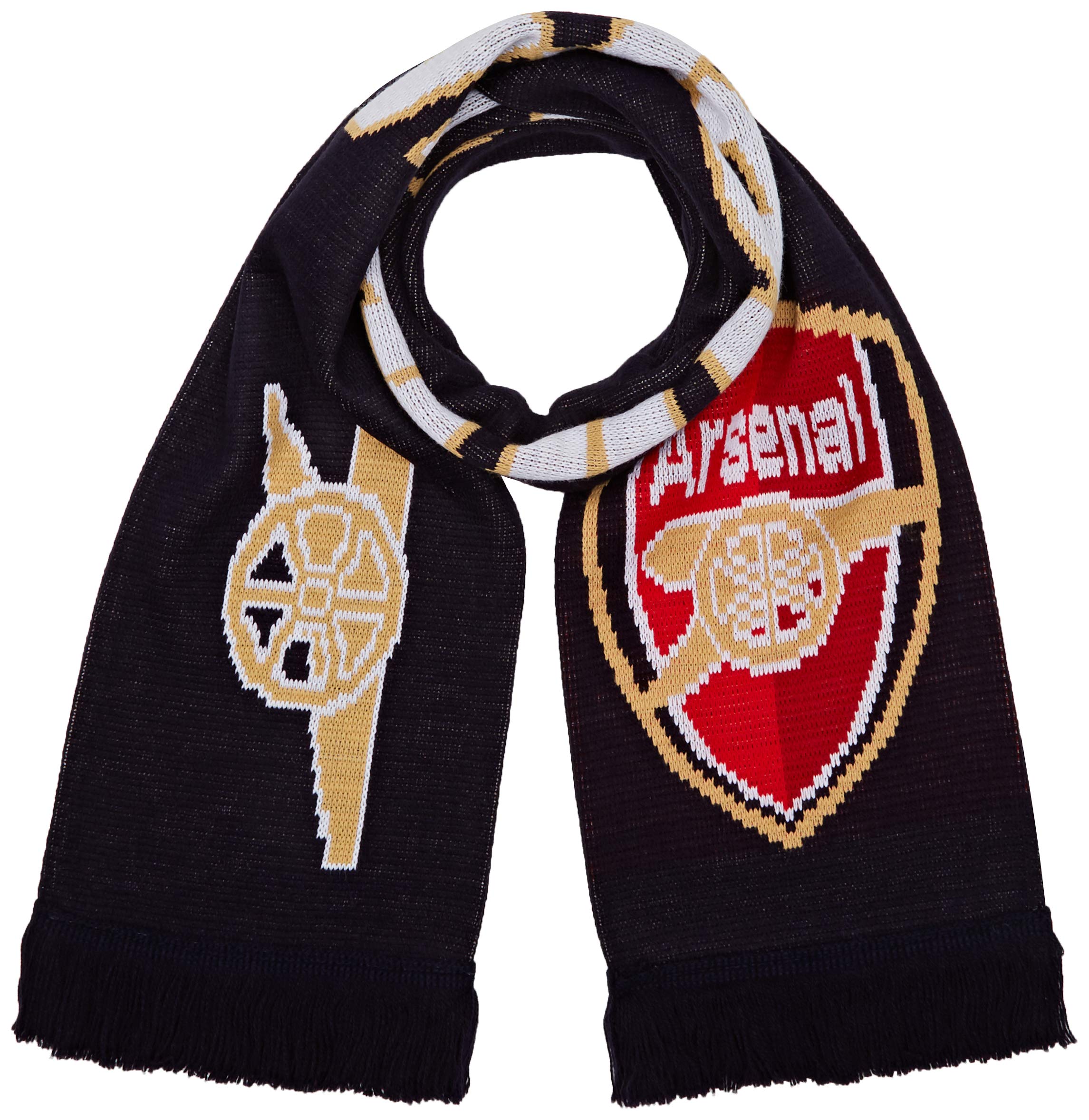 Arsenal（アーセナル）公式マフラー 大砲ロゴ THE GUNNERS Arsenal