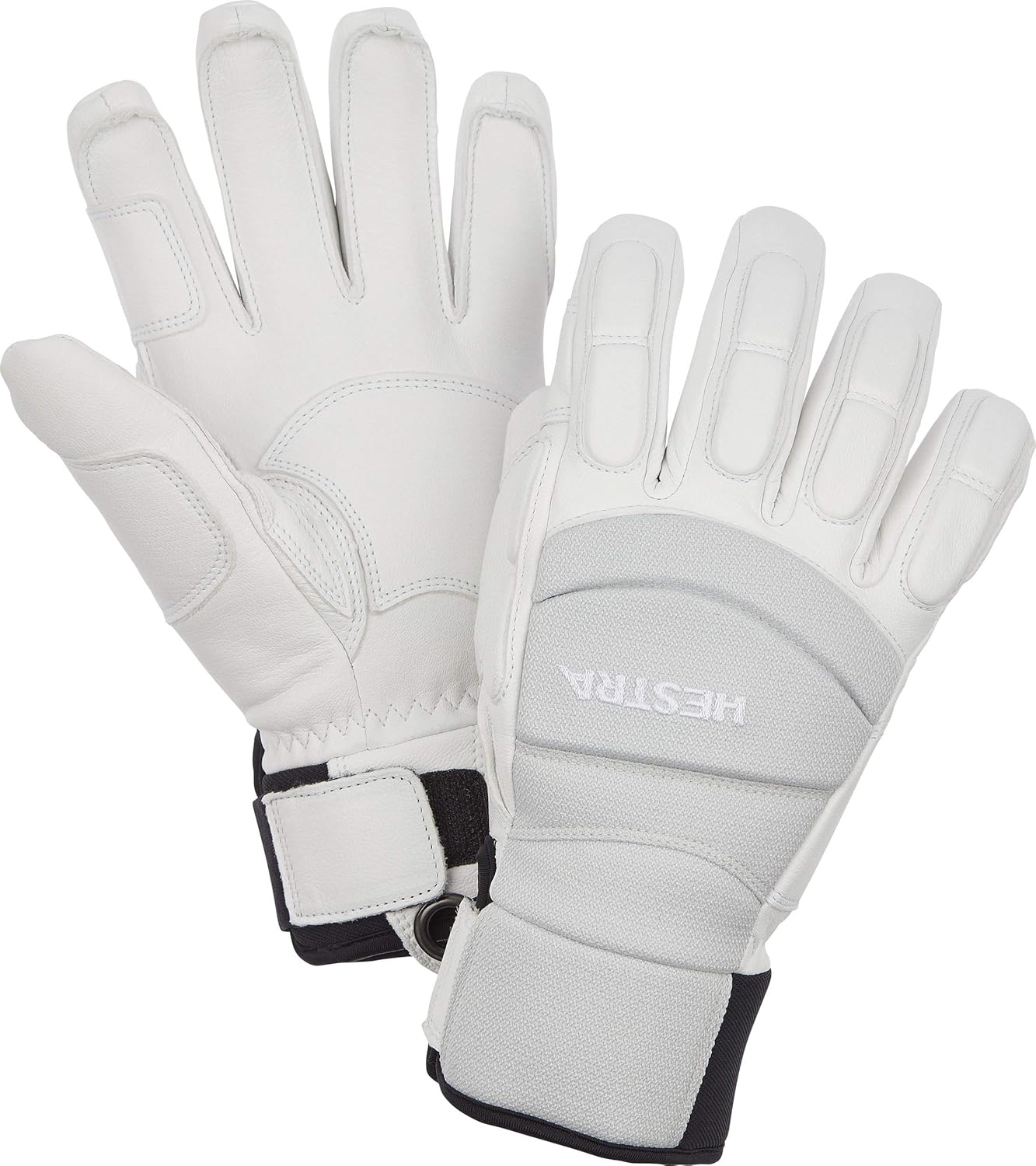 再値下げ】Hestra レザー スキーグローブ 5本指 再値下げ】Hestra