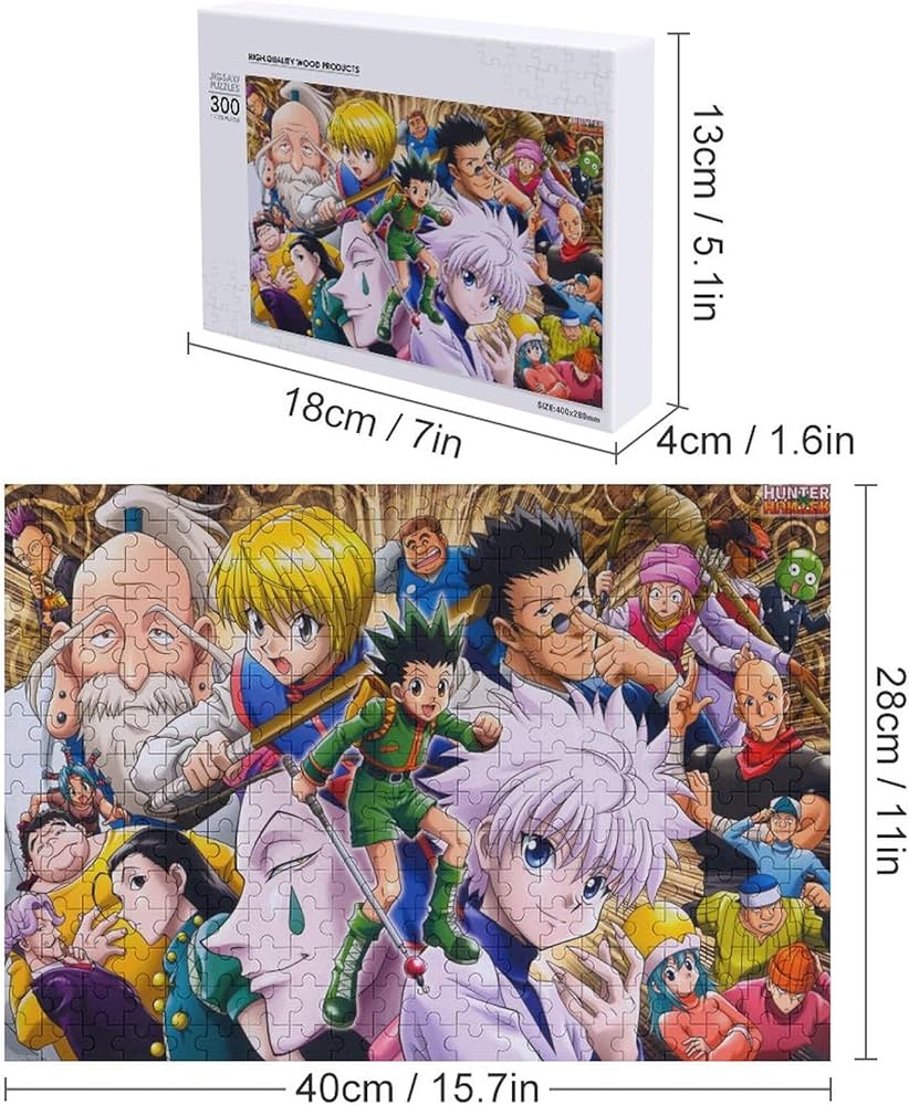 冨樫義博展 HUNTER×HUNTER モザイクアートジグソーパズル HUNTER