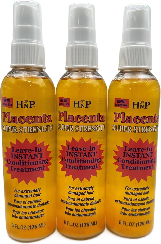 Amazon.com : Hask Placenta Leave-In Conditioning Treatment Super