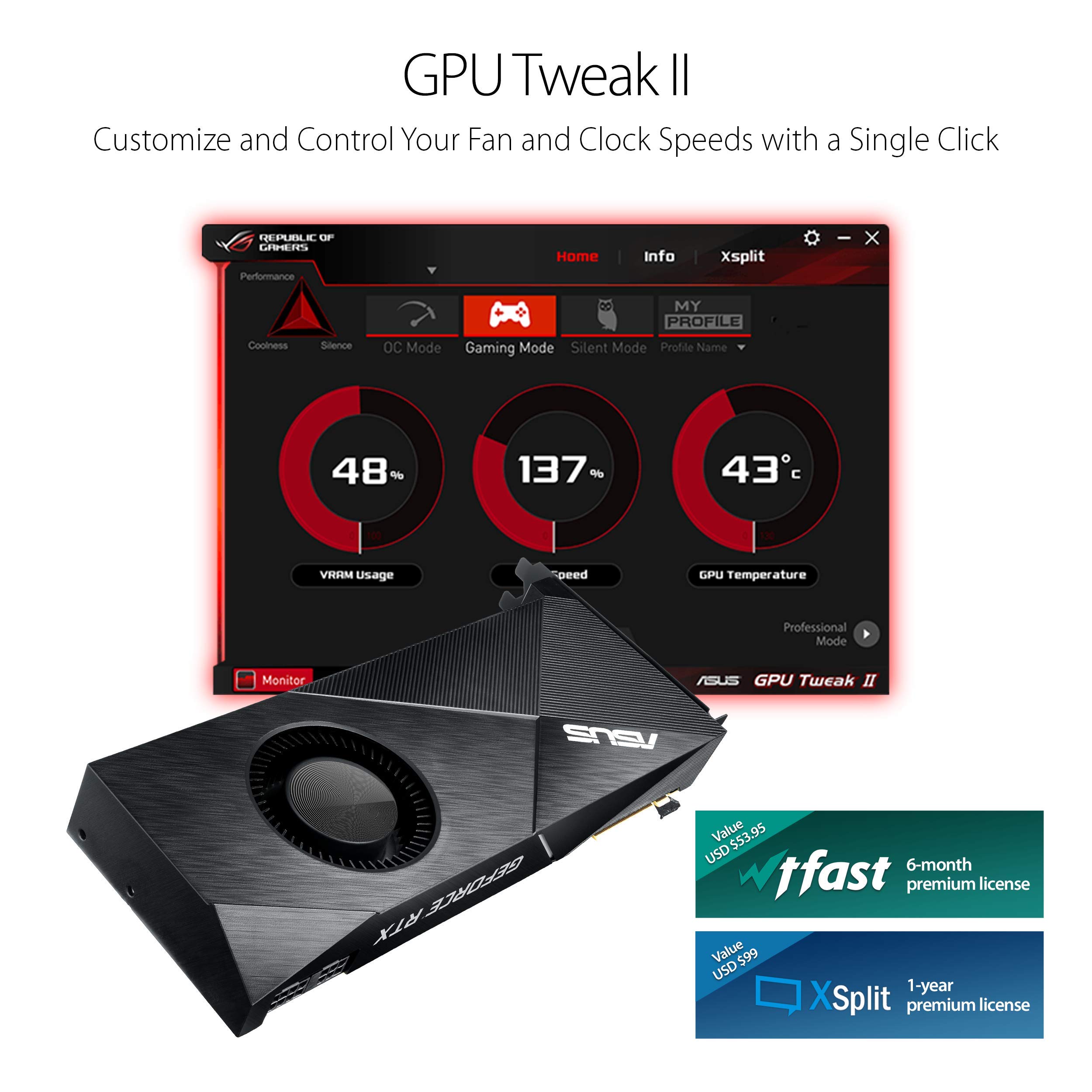 Amazon.com: ASUS GeForce RTX 2060 6G Turbo Edition GDDR6 HDMI DP