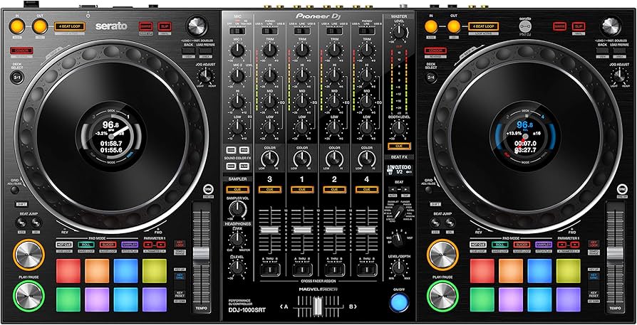 Amazon | Pioneer DJ DJコントローラー DDJ-1000SRT ブラック | DJ