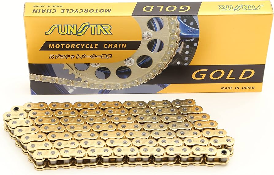 Amazon.co.jp: SUNSTAR(サンスター)モーターサイクルチェーン 525