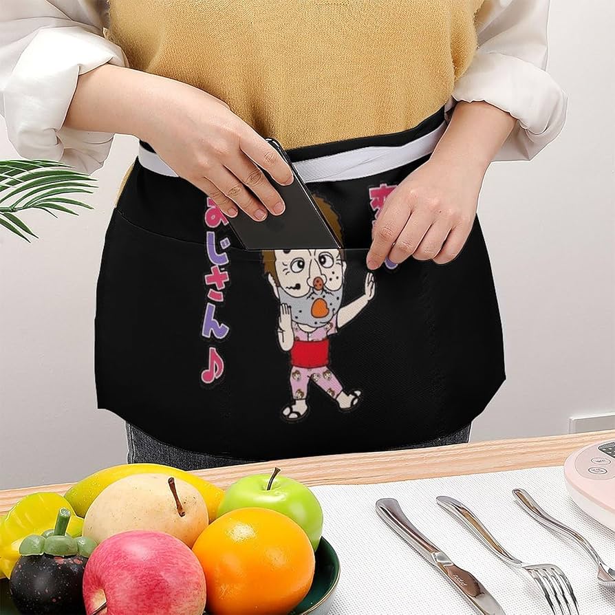 Amazon｜志村けん だいじょうぶだぁ 変なおじさん 防水エプロン 下半身