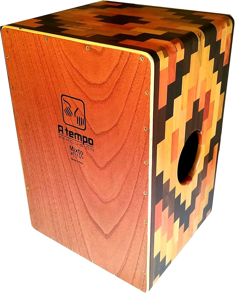 Amazon | アテンポ・ パーカッション ミクスト カホン ブロック(マット