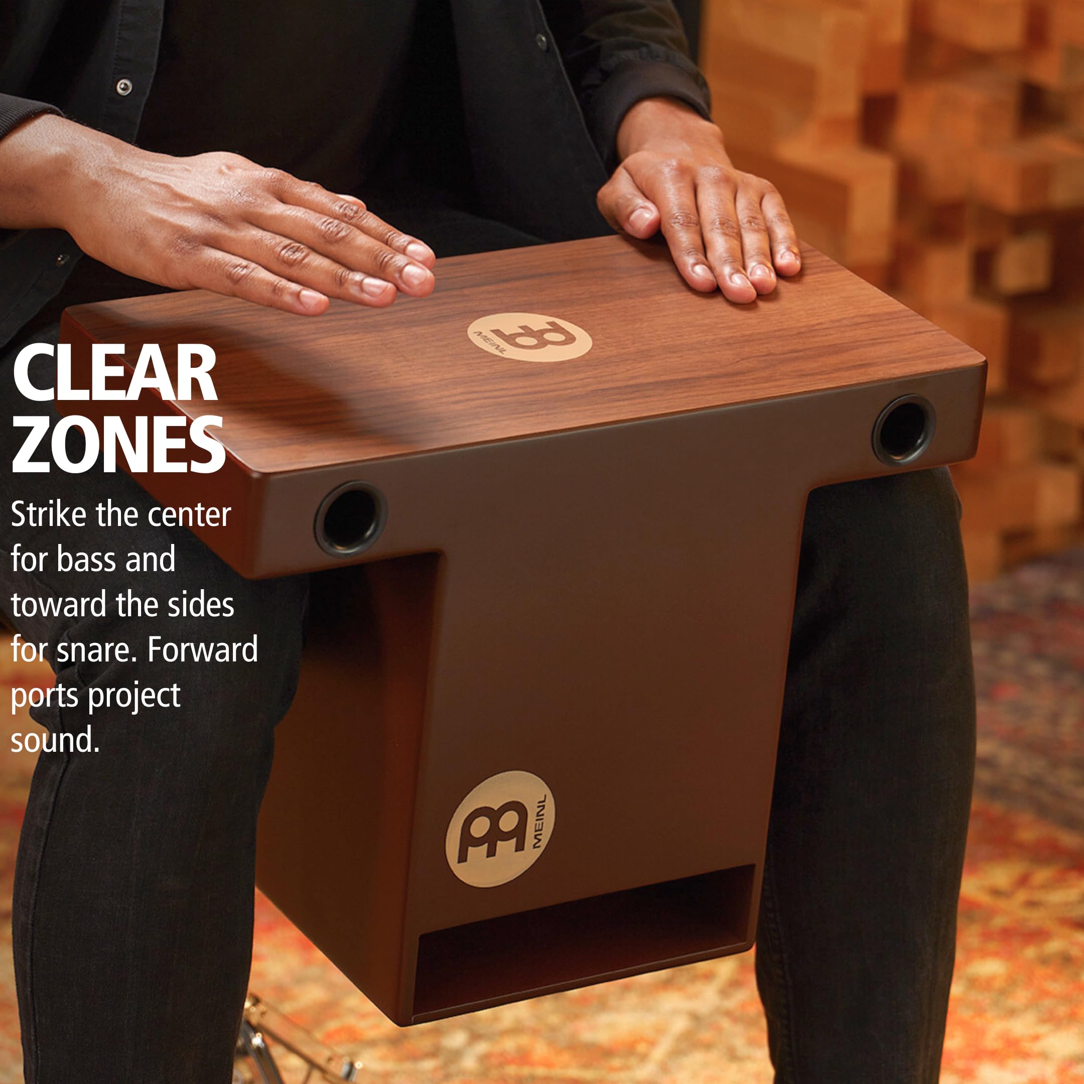 Amazon | MEINL Percussion マイネル カホン Slap-Top Cajon TOPCAJ2WN