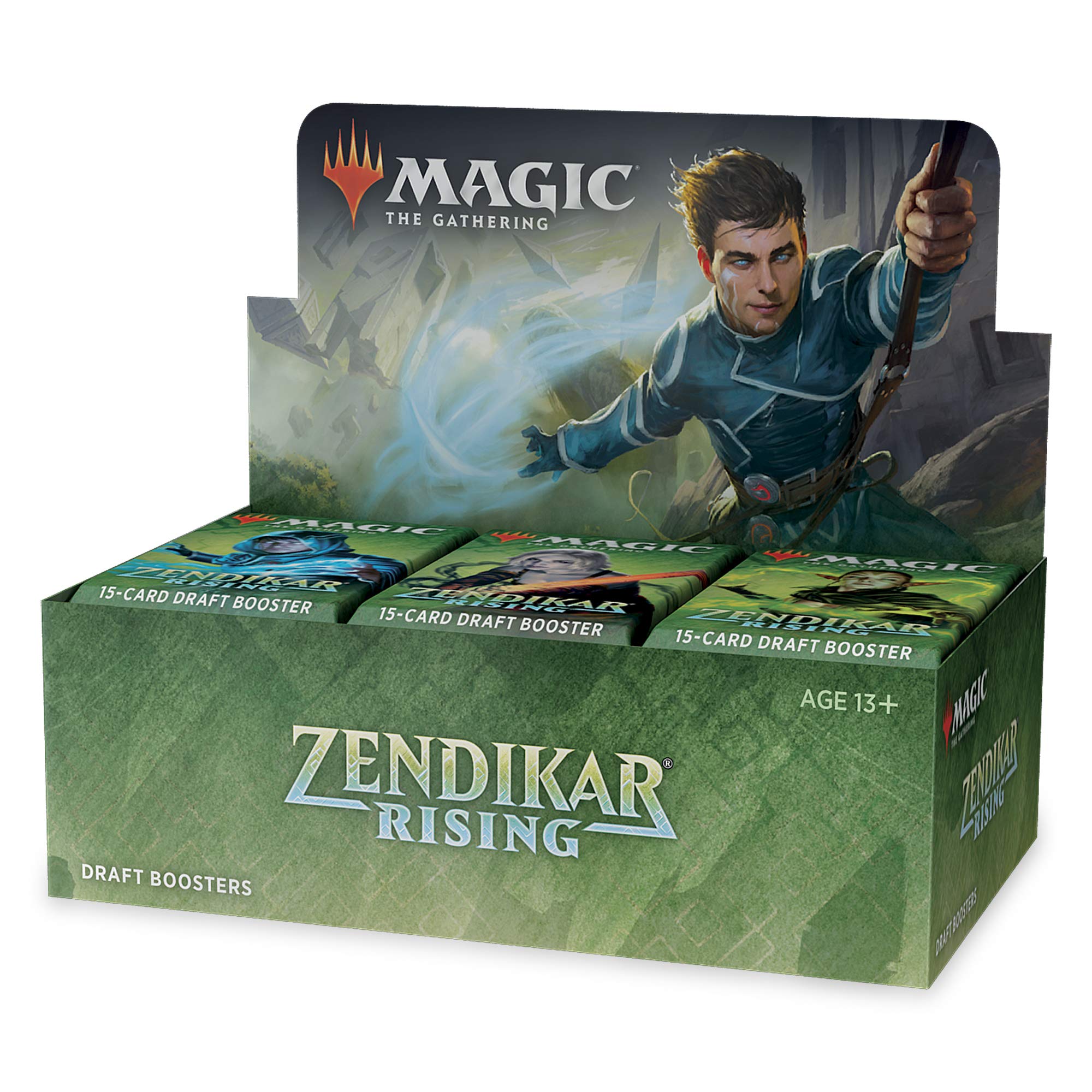 Amazon.com: Magic The Gathering Zendikar Rising Draft Booster Box