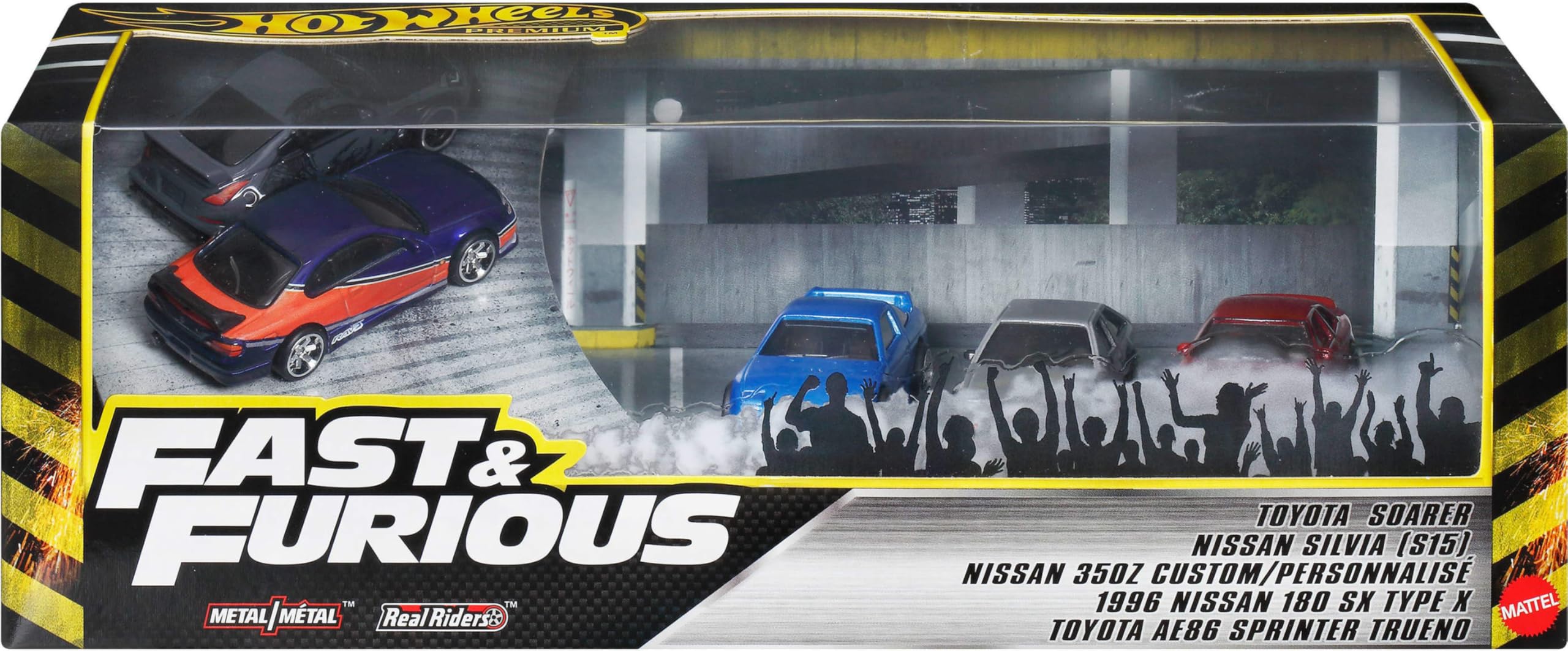 Amazon.com: Hot Wheels Toy Cars, Premium Fast & Furious Tokyo