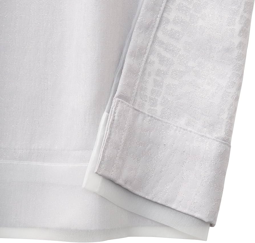 Amazon｜Francfranc フランフラン ヴェーリア×ラメルセ ダブルカーテン