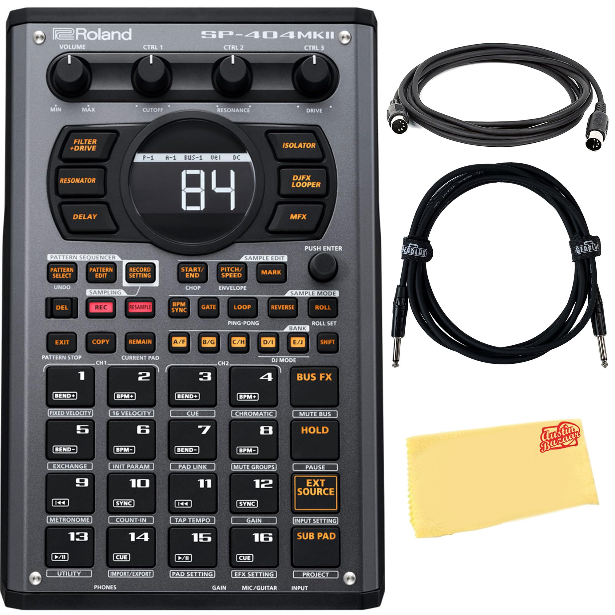 Amazon.com: Roland SP-404MKII Creative Sampler and Effector Bundle