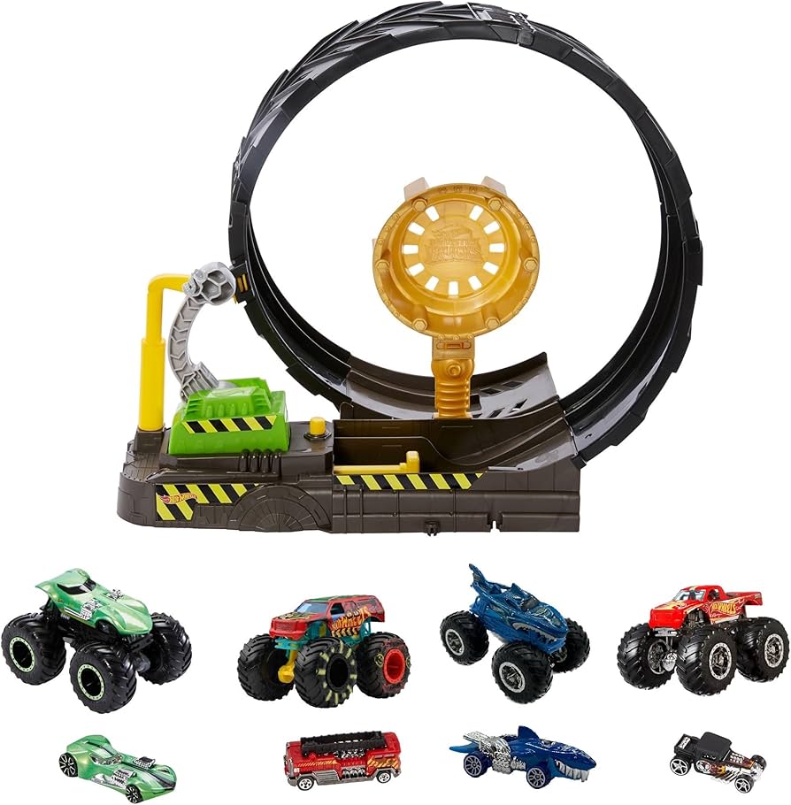 Amazon.co.jp: ホットウィール(Hot Wheels) モンスタートラック ビッ