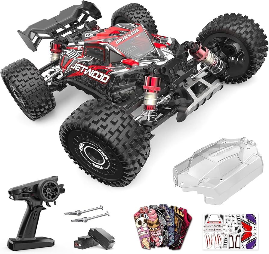 Amazon.com: Jetwood 1/16 Fast Brushless RC Car for Adults, Max 42